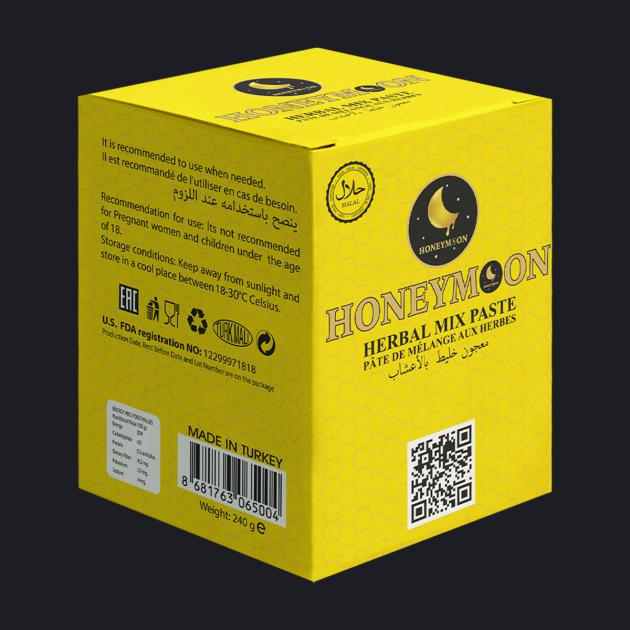 Ballı Bitkisel Karışım Kavanoz